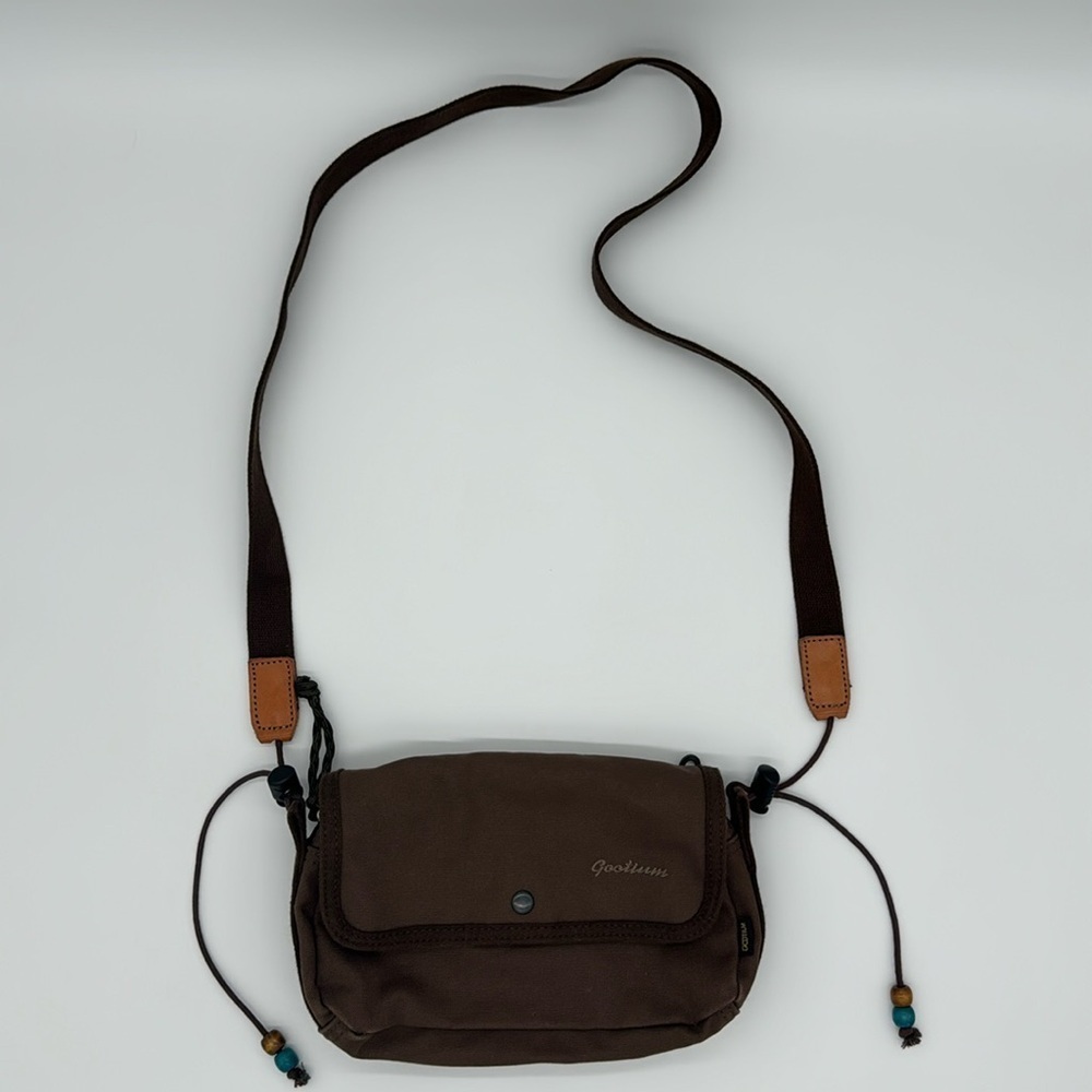 Gootium Flap Over Crossbody‎ Purse/ Bag - Brown